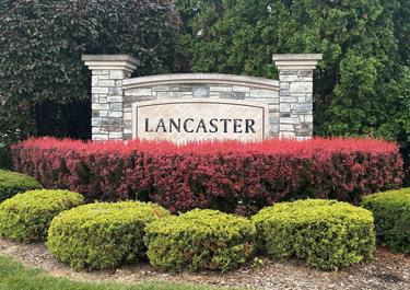 Lancaster Subdivision Entrance
